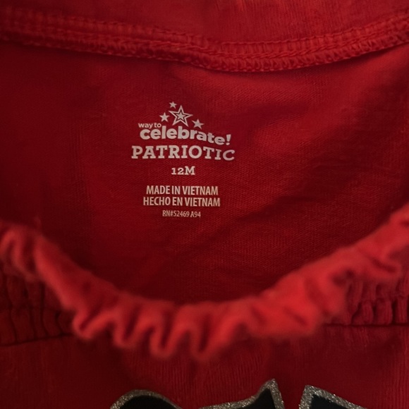 2 - 12 month Patriotic Outfits - Picture 5 of 6